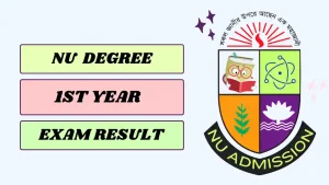 Degree 1st Year Result
